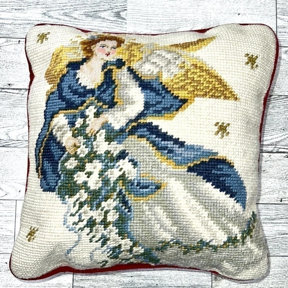 Vintage needlepoint wool